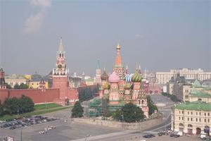 Red Square From My Hotel Window Vodka Available 24/7..!!!